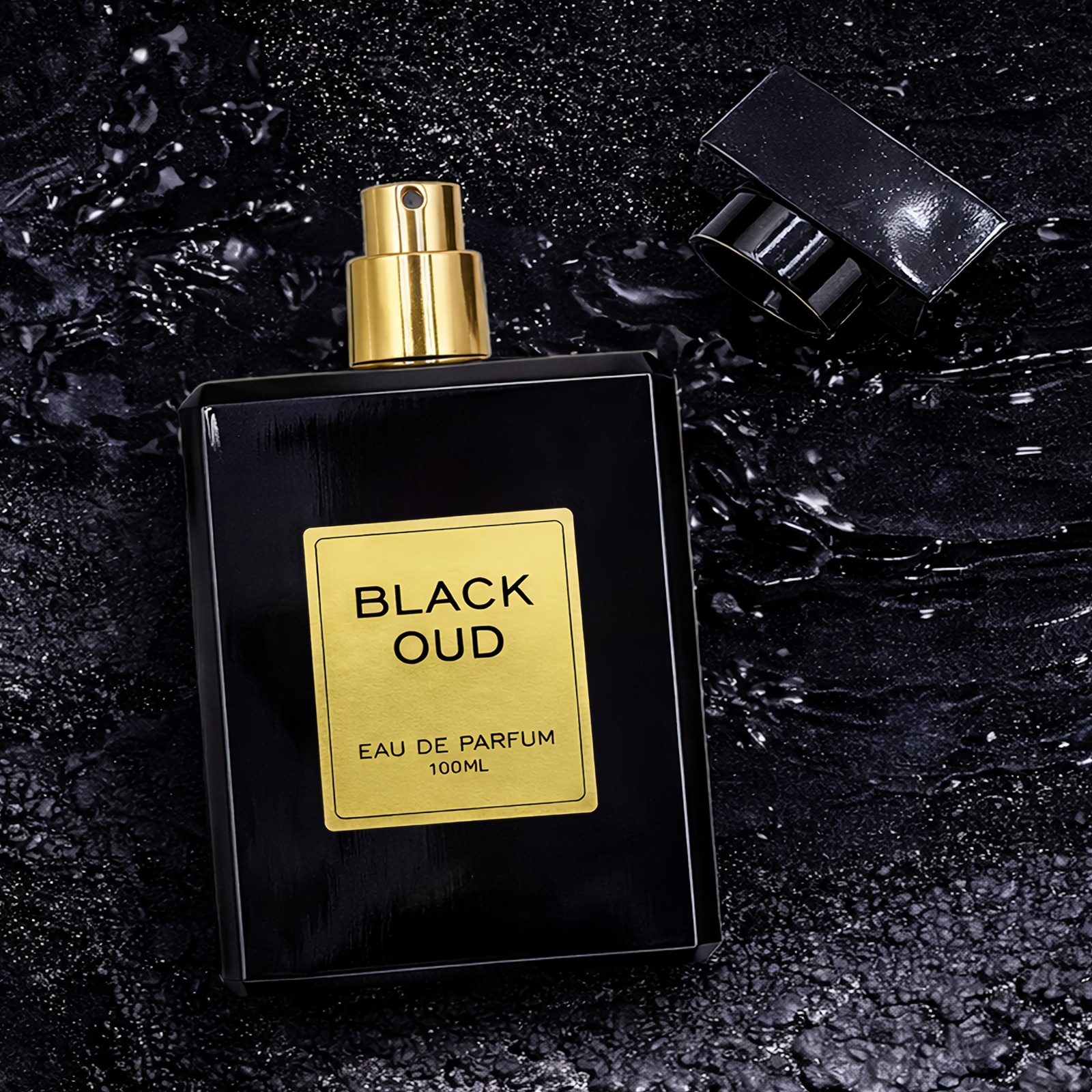 Oud Large Bottle Perfume, Unisex Amber Vanilla Notes, Mature & Elegant , Suitable For Daily , Business, Parties & Dates, Festival & Birthday Gift Perfume, 100ml