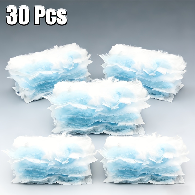 TEMU 30-sheet Pack Of Anti-static Dusting Cloths - No Battery Required, Easy Replacement, Suitable For Furniture, Electronics, And Blinds -