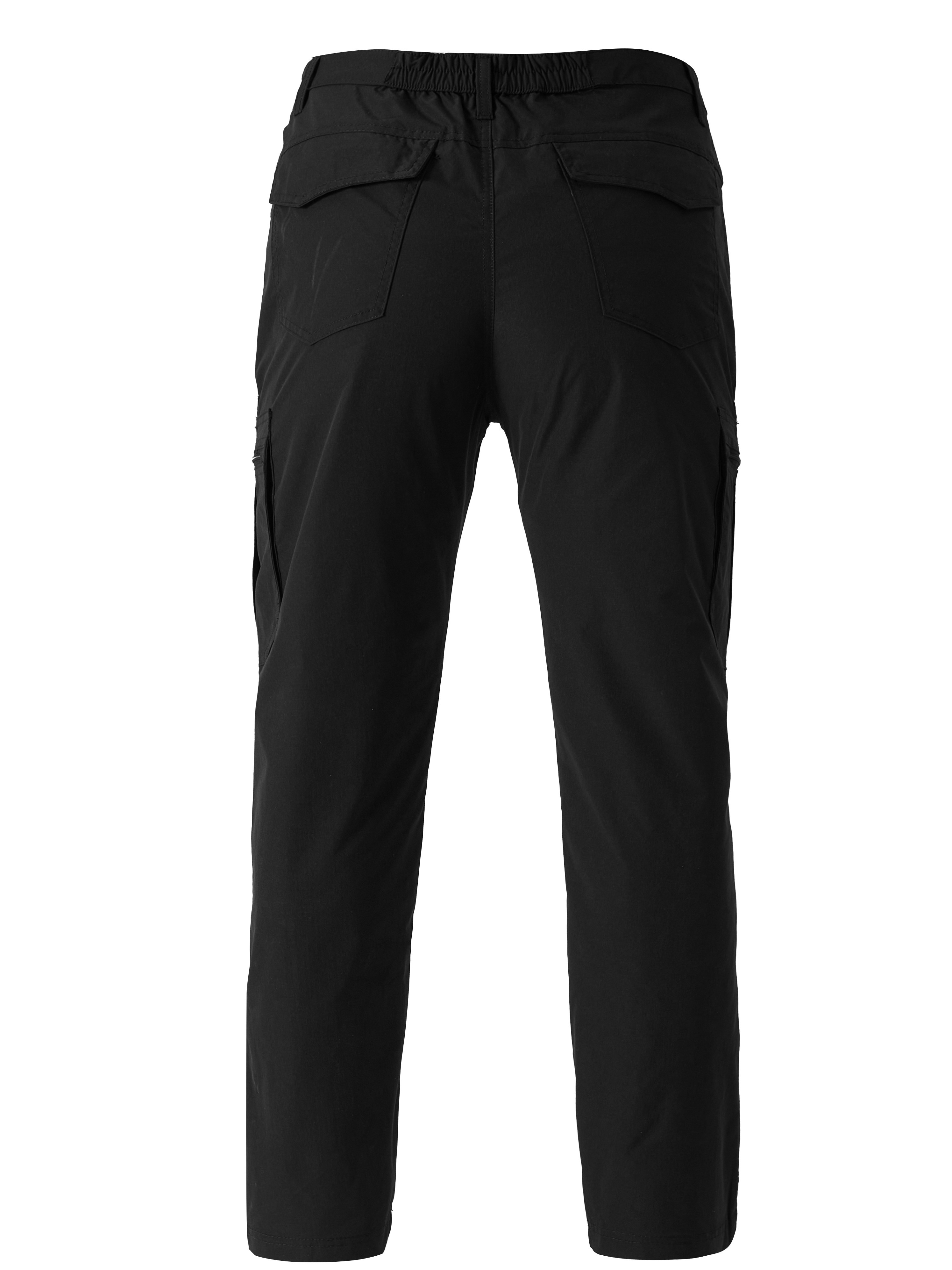 Pantalones Cargo KAM Jeanswear KBS-118 – Tallas Grandes 40-60, Corte Relajado, Negros Y Caqui