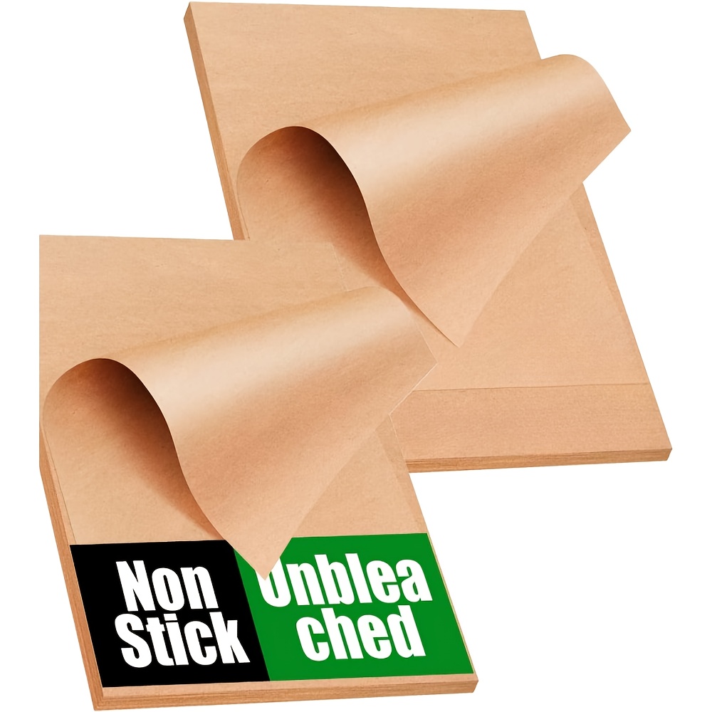9x13 inch unbleached parchment paper sheets non stick pre cut for baking cooking grilling air fryer steaming   half sheet pans ideal for holidays like halloween christmas easter thanksgiving   nonstick paper durable paper sheets baking supplies Product details 1