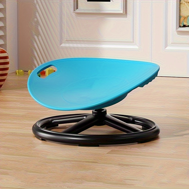 E-shop Ergonomischer Ovaler Balance Stuhl aus Kunststoff mit Drehfunktion - Balance Training für Fitness Koordination, Heim, Fitnessstudio- und