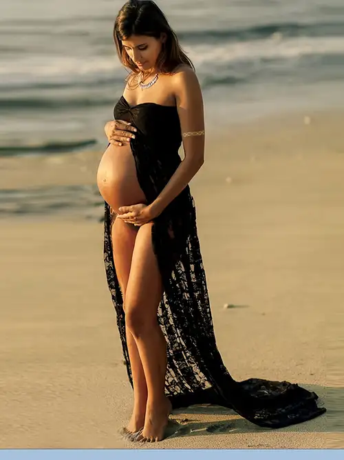 women ladies photography prop pregnancy off shoulder sleeveless lace dress gown maternity - women's clothing - Temu women ladies photography prop pregnancy off shoulder sleeveless lace dress gown maternity - women's clothing - Temu