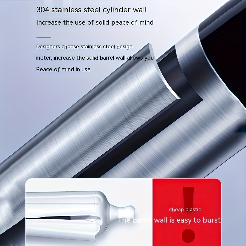 high pressure air toilet drain snake set powerful wave drain cleaner with stainless steel spiral for toilets sinks and pipe blockage removal metal and plastic manual operation no battery needed drain cleaning tool powerful cleaner metallic toilet cleaning accessorie Product details 4