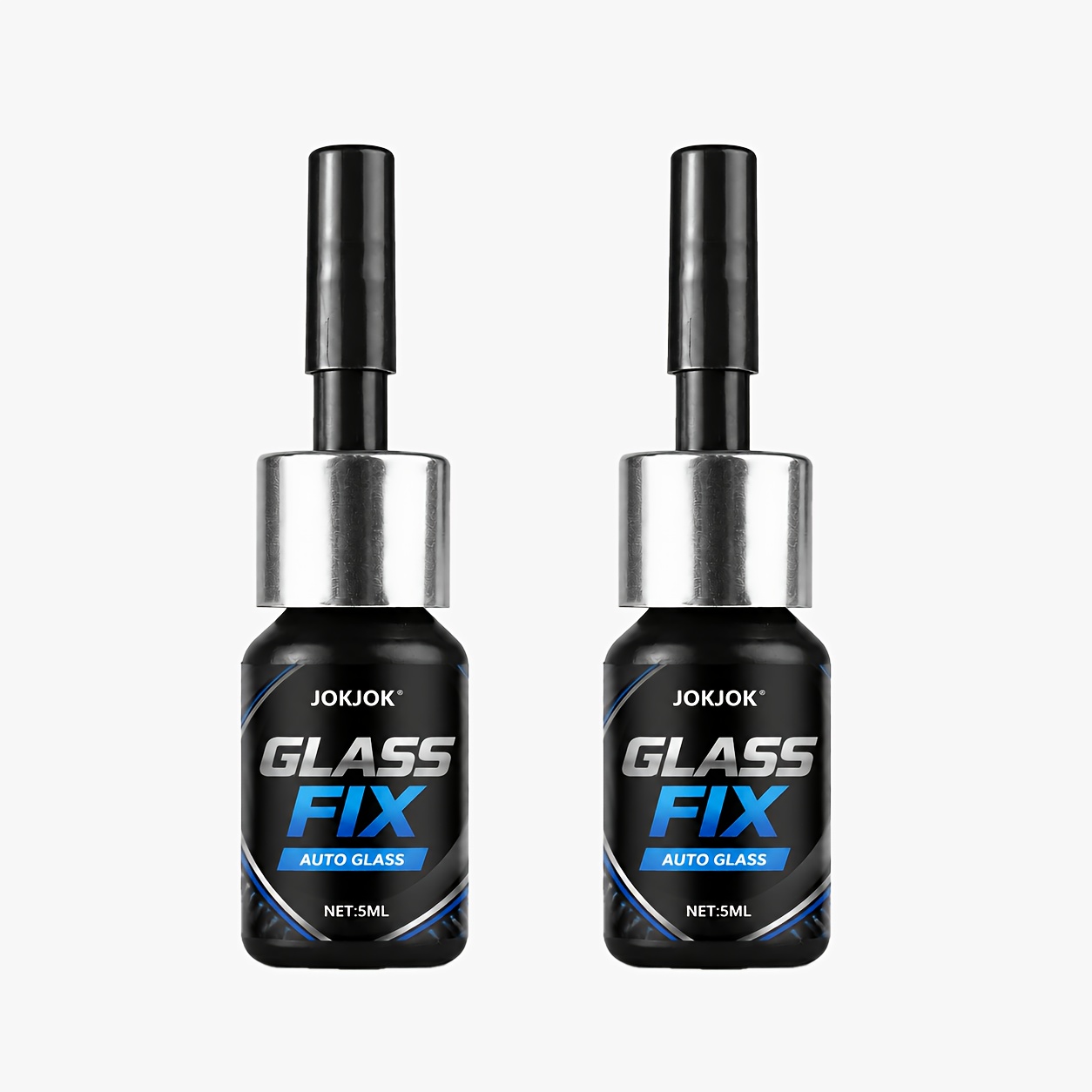 TEMU Jokjok Crack Repair Fluid - Abs Durable Tool Set, Quick Drying Nano Filler, Effectively Windshield And Restores As A Convenient