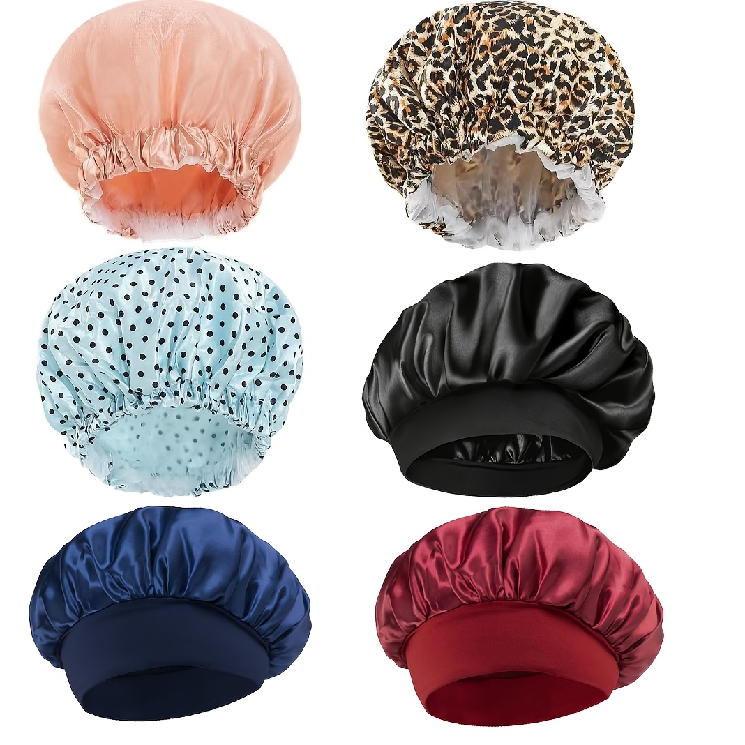 TEMU 1pc [random Color] - High- , Shower , Men's And Women's Hair Wrapping Headband, Suitable For Curly/long Hair And Short Hair/suitable For 13 -