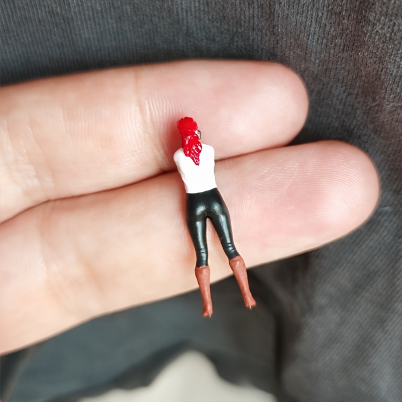 Image of 1/64 Scale Photography Enthusiast Miniature Figure - Abs Plastic Model For Adult Collectors & Gifts, - Suitable 18+