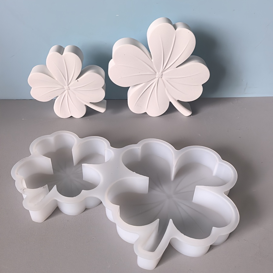 Candle Mold, -one Clover Silicone Mold, Aromatherapy Candle Mold, Plaster And Epoxy Resin Ornament Decoration Mold