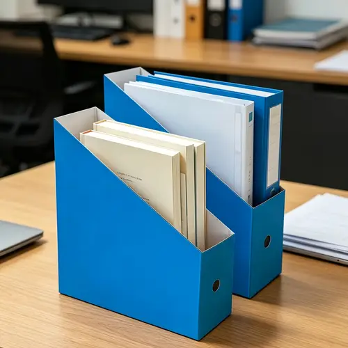 Simple Rack Box File Storing paper storage racks sold on Temu Canada