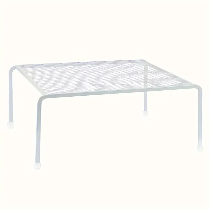 Cabinet Layered Storage Rack Colors: Black White - Temu Canada