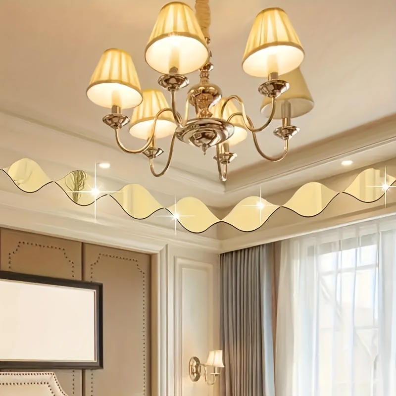 10pcs retro acrylic falling   wall stickers 3d self   oval   tile stickers suitable for living room bathroom home office vertical   glass surface no electricity required details 7