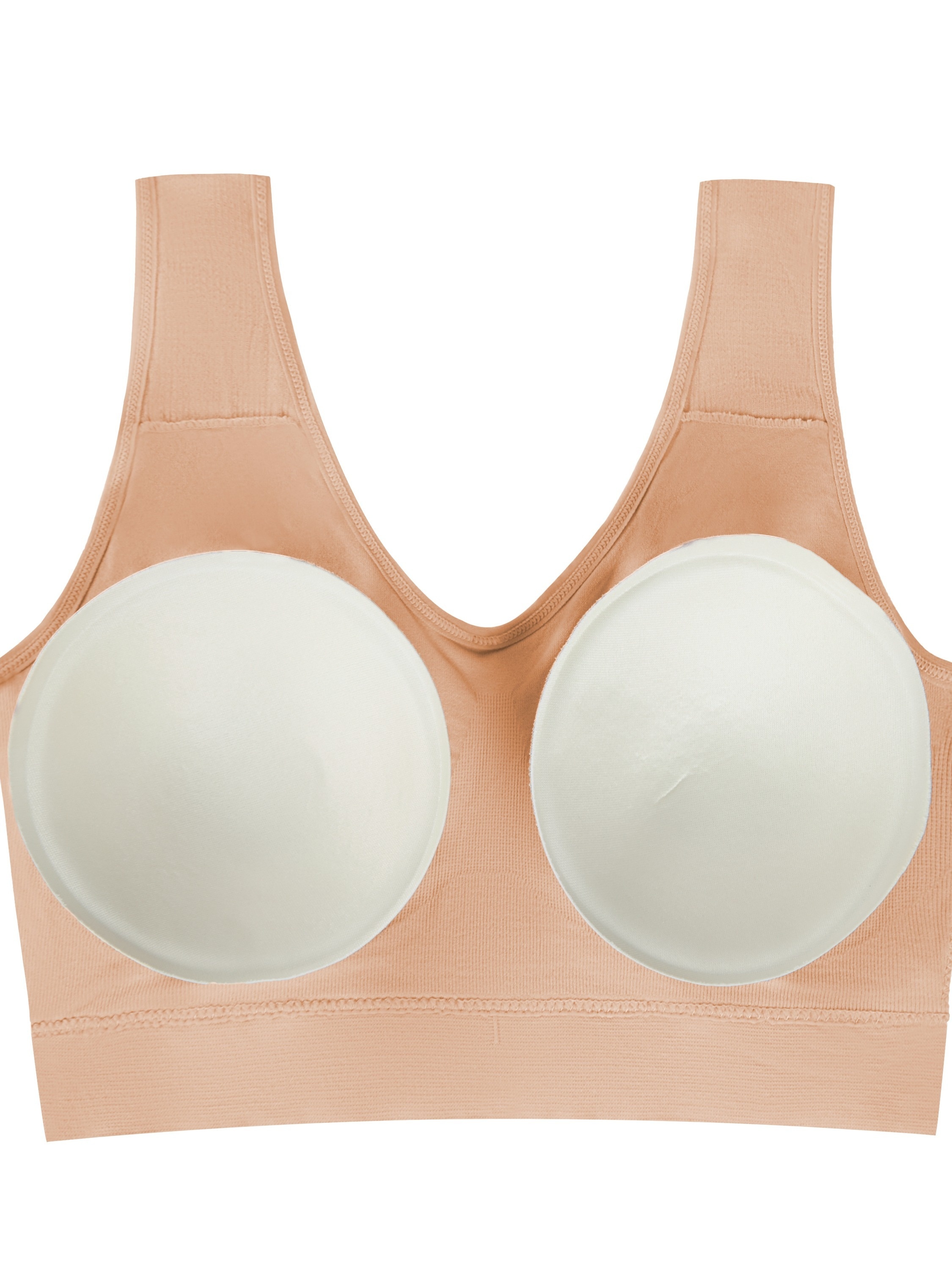 Hosiery Rainbow SEAMLESS Bra, Size: 28 To 40 B Cup, Plain at Rs 68