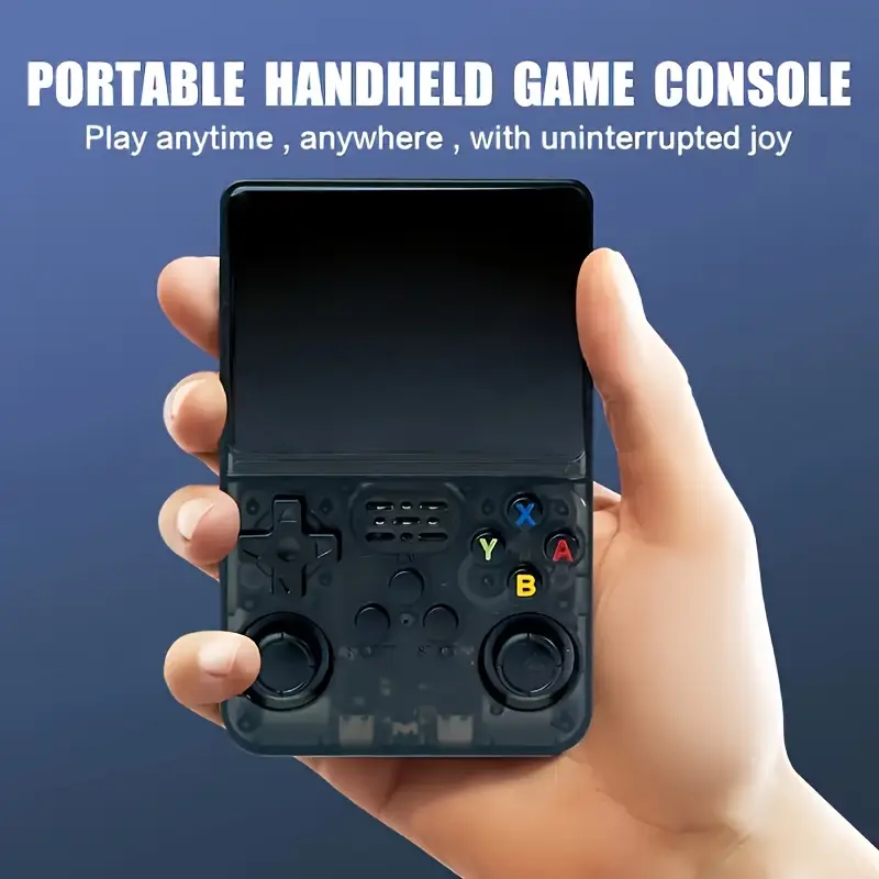 r36s 32 64gb tf card 3 5 ips screen usb rechargeable system portable for gaming entertainment gaming console durable build Product details 3