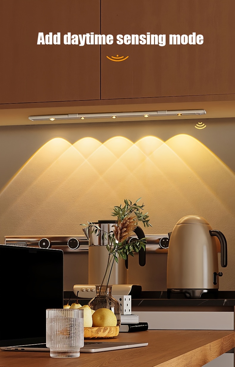 led sensing light tube rechargeable motion sensor light - Temu, image size:790x1232