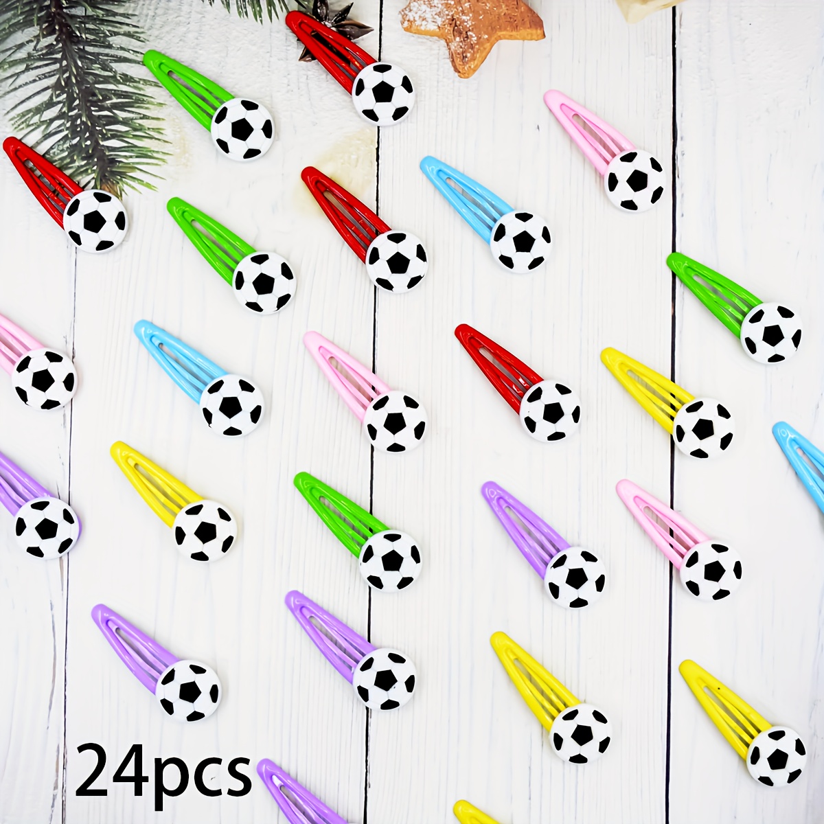 Jaciya Fußball-Geschenktüten – 50 Stück, 16,5x24,9 Cm, Schwarz-weißes Design, Für Parties & Events