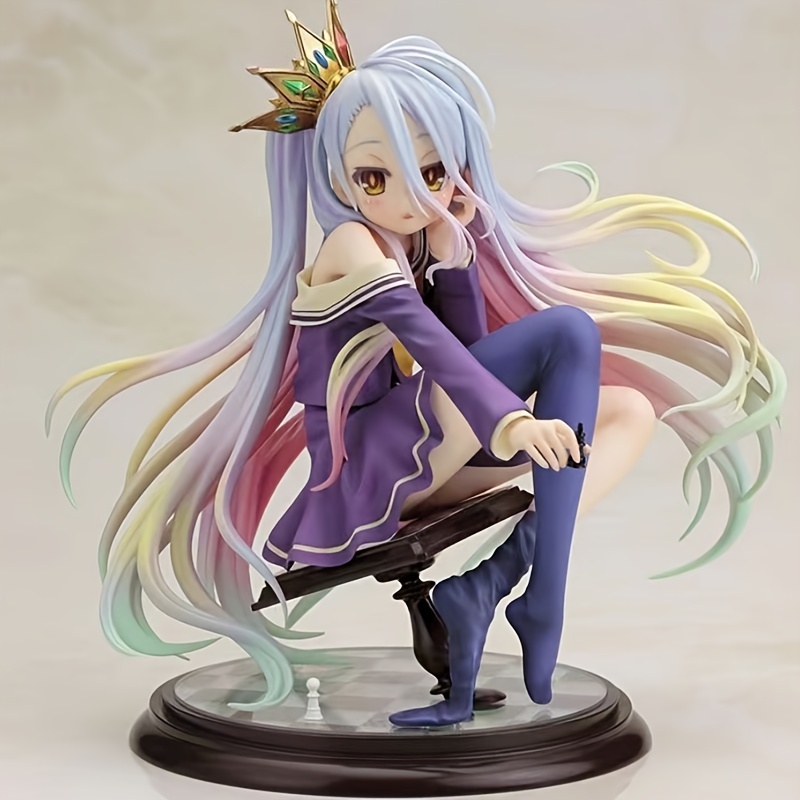 

Charming Sexy Gaming Queen Anime Girl - Delightful Holiday Gift! Super Cute And Creative Sculpture For Car Ornaments, Home Decor, And Desk Display. Unique Collectible For Anime And Gaming Fans!