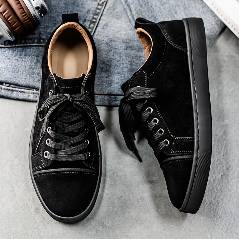 european and american trendy mens low top casual lace sneakers