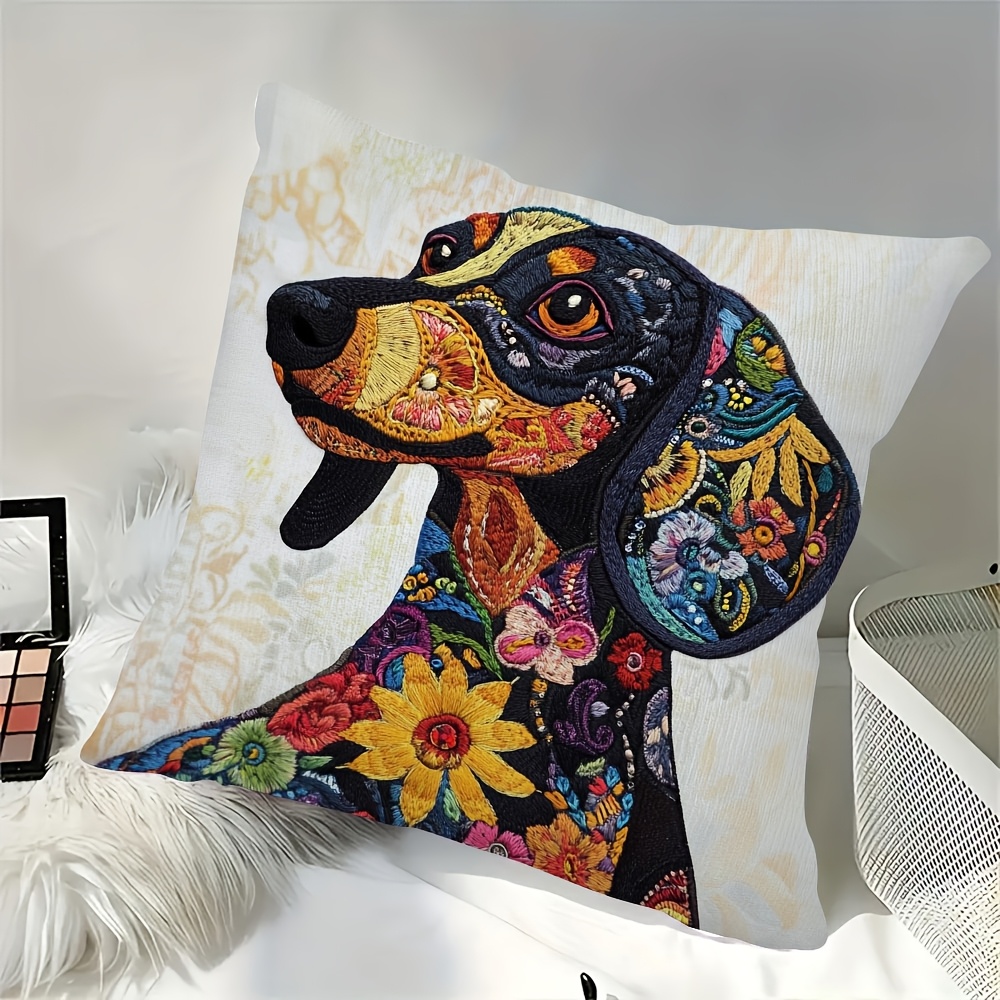Almohadas Decorativas Cojin Perro Salchicha Almohadas De Perro
