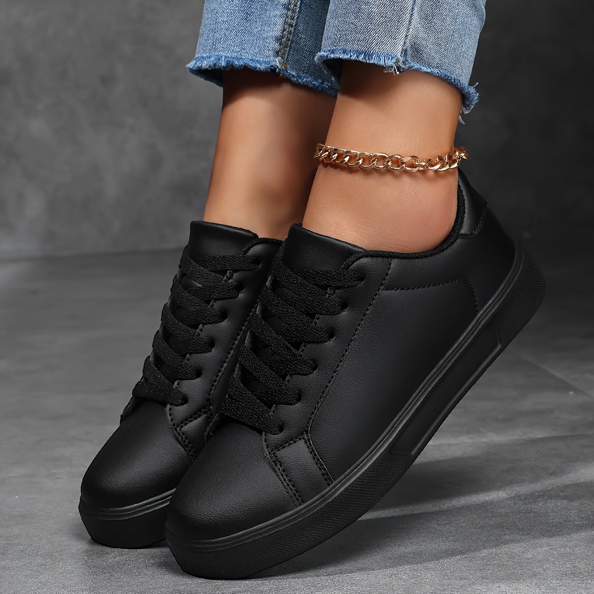 Trendy Womens Black Sneakers Funky Womens Sneakers Black Style Trendy Womens Trainers Trendy Fashion  Ideas For Women's Sneakers: Black Sneakers In Focus