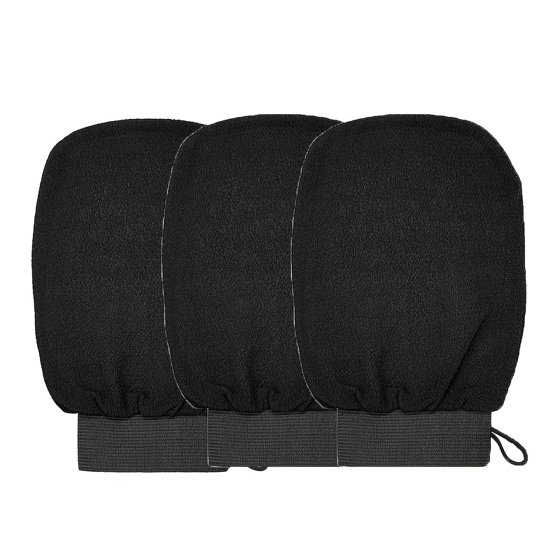 TEMU 1/3pièces Gants Exfoliants Pour Bain, Serviette de Bain Fine À Une Couche Pour Le Nettoyage de
