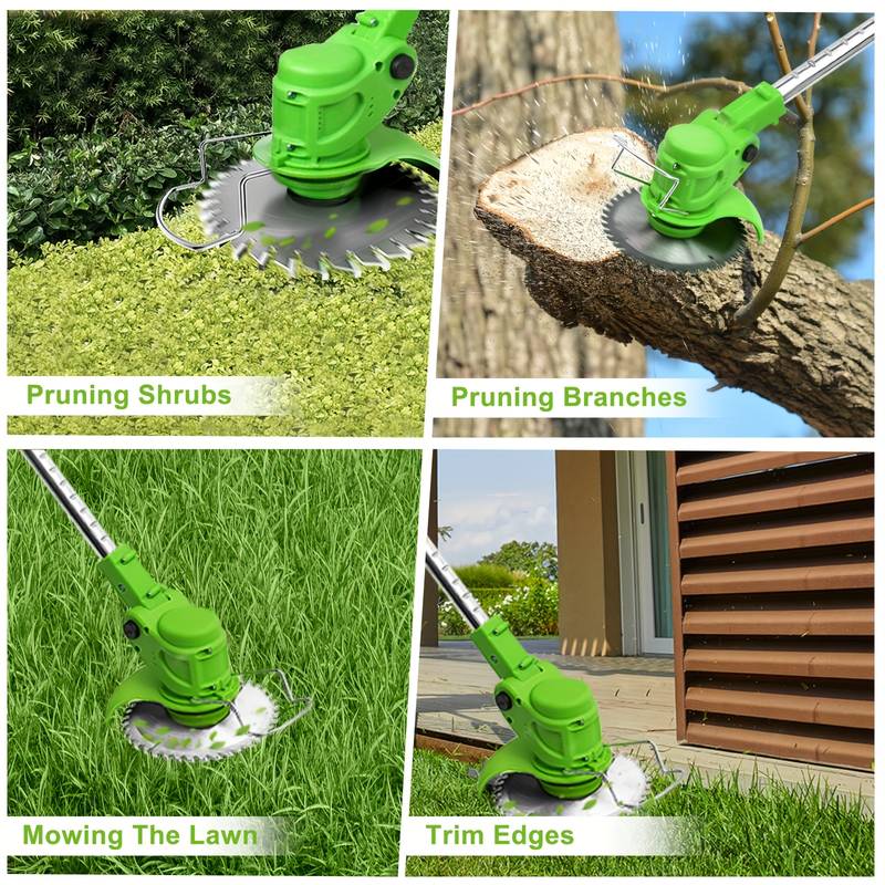 Grass Cutter Blade Sharpener Upgrade Cordless Weed Wacker