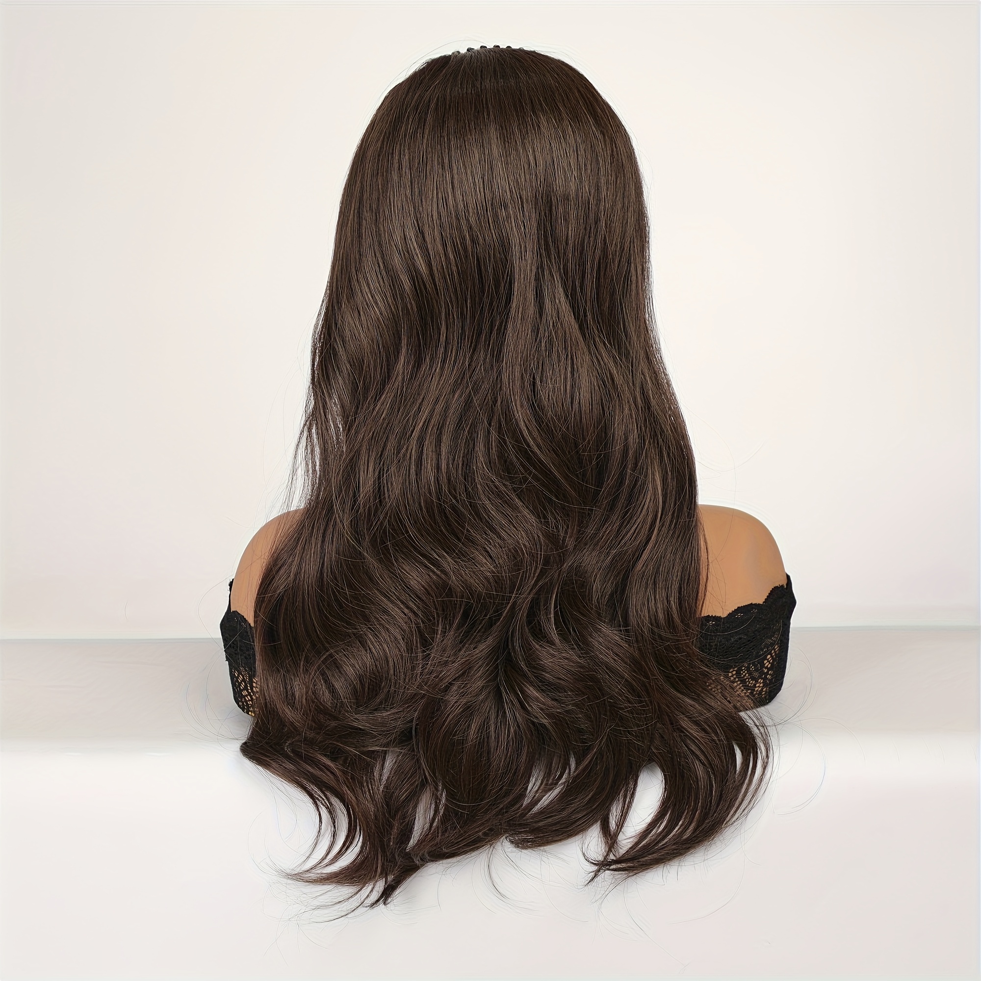 Headband Wig , Wave Roll (22 Inches 210 Grams), One-piece Wig, Half Head Type, Increase Hair Thickness, Natural Fluffy, Fashion, No Knot, Smooth