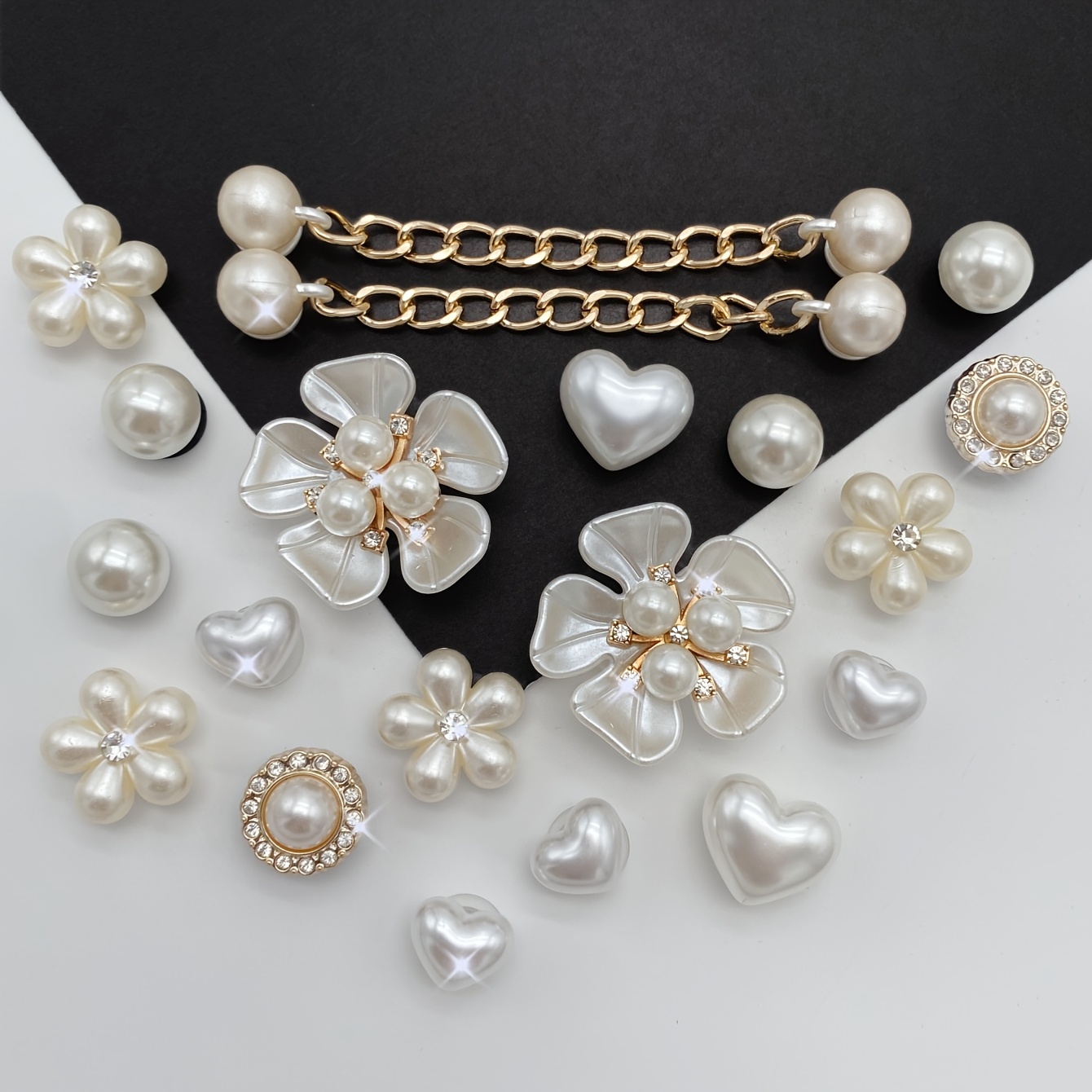 Clementoni- Crazy Chic Lab-Set per Realizzare Braccialetti, Charms Clementoni- Crazy Chic Lab-Set per Realizzare Braccialetti, Charms