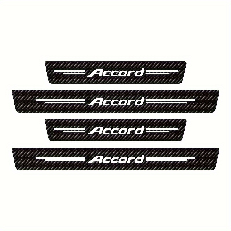 TEMU -resistant & Waterproof Car Door Protector Tape For Accord 7 - Faux Leather Bumper Guard Strip