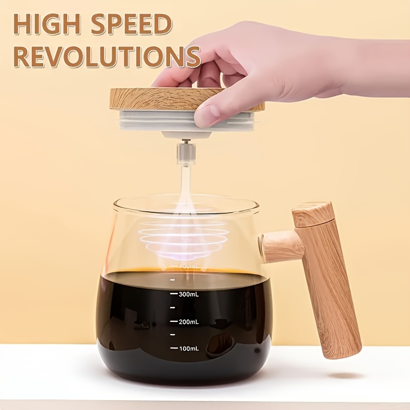 Narenkang'S Popular Coffee Glass Cup Features Automatic Stirring, Is Portable And Easy to Clean, Charges Via USB, Suitable for Various Hot Beverages, And Is User-Friendly for Both for home And Office Use