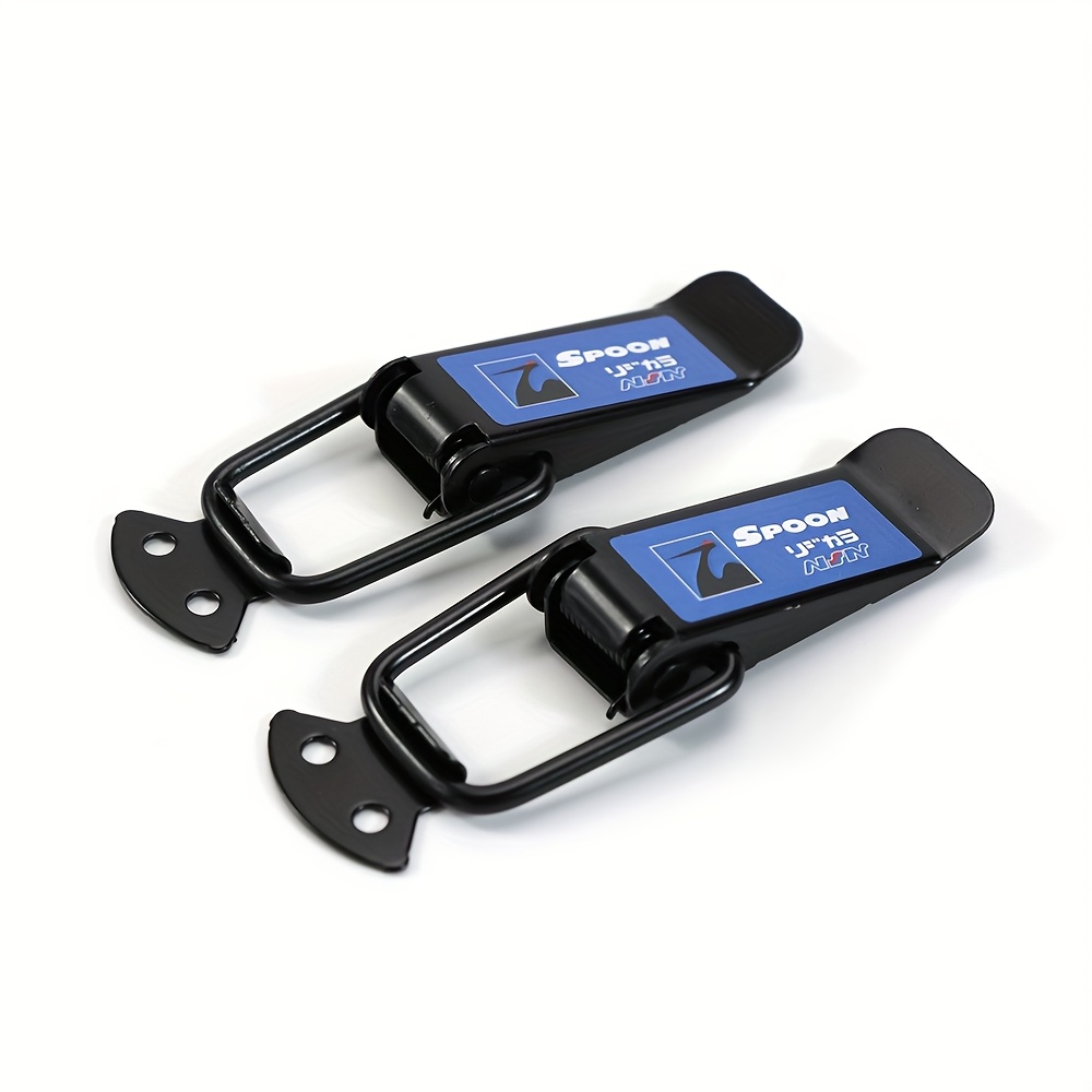 TEMU 2 Bumper Retaining Clips And Pull Hooks - Durable Automotive Body Fasteners, Fitted For Vehicle Repair Accessories