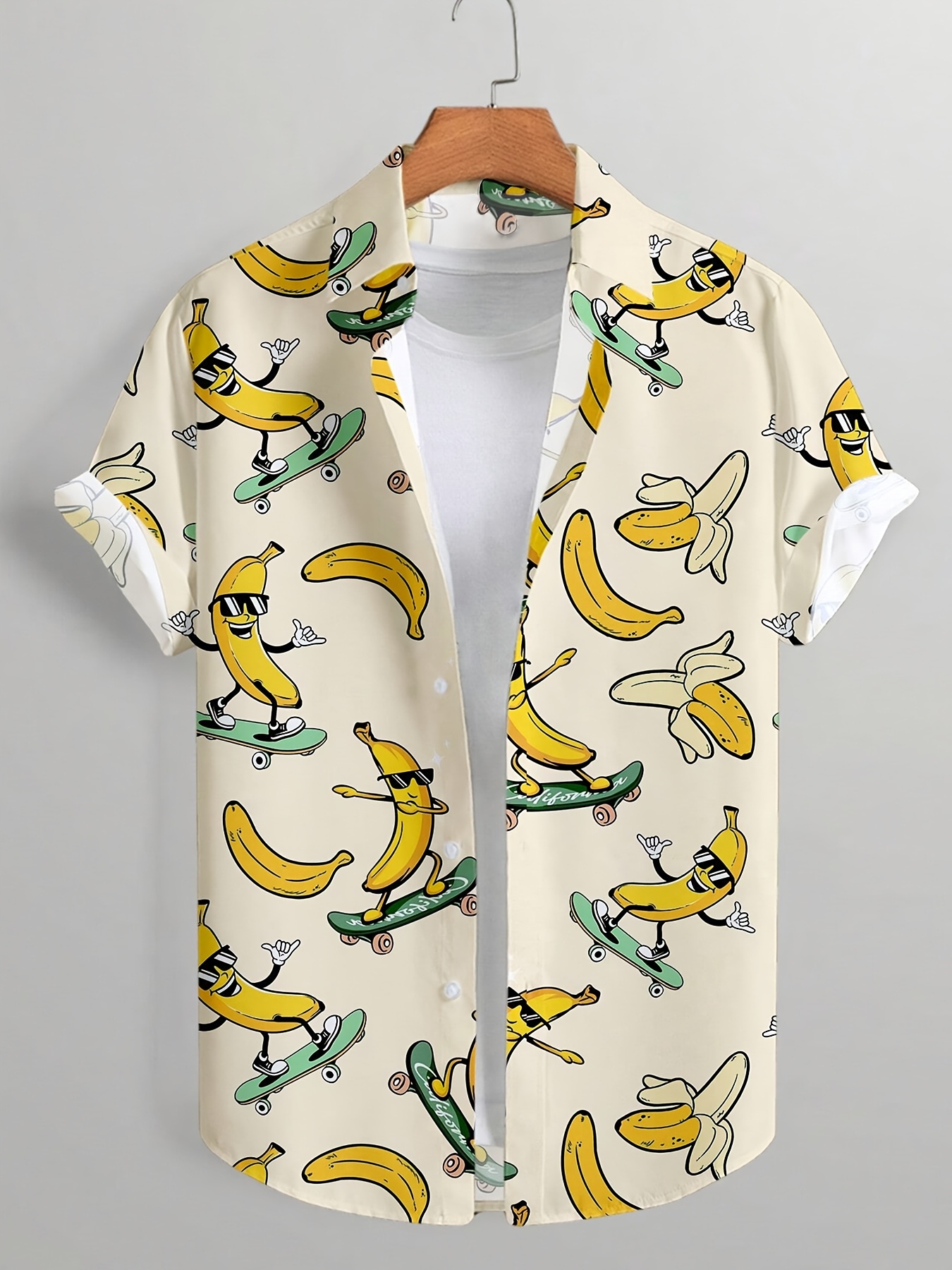banana shirt sold on Temu Canada