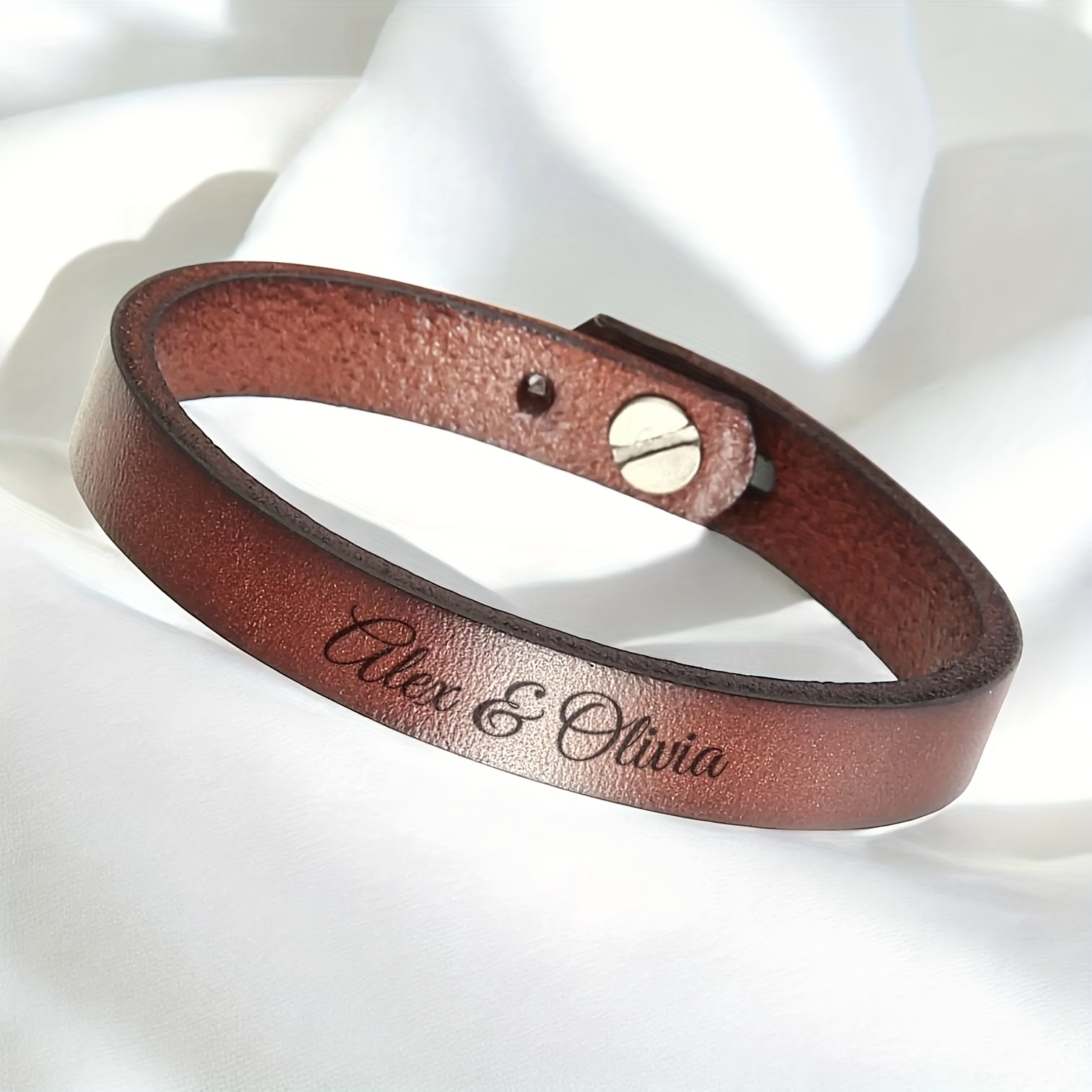 E-shop Personalisiertes Freund-Geschenk, Jubiläumsgeschenk für Ehemann, Armband mit versteckter Botschaft für Männer, Geschenk für Ihn, einzigartiges