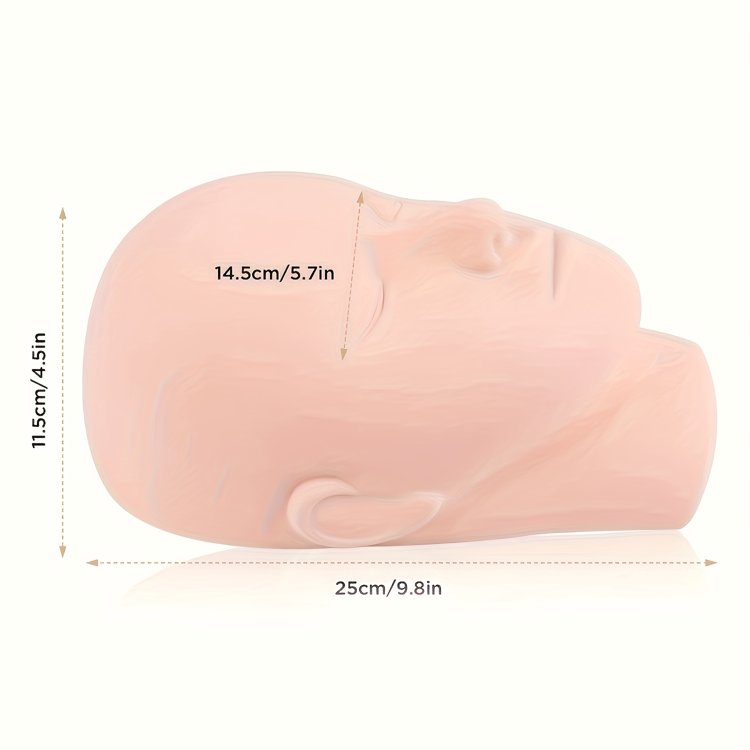 false eyelash tool set model head tweezers brush practice eyelash dense arrangement eyelash positioning sticker cleaning brush ring set tools for novices to practice grafting eyelashes dense arrangement eyelash and thickness random details 3