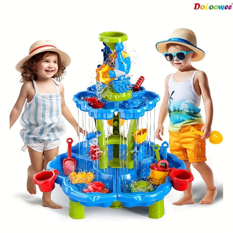 

Doloowee Water Table Toy, Summer Outdoor Toy, Garden Water Table Toy, Fun Interactive Toy With Friends