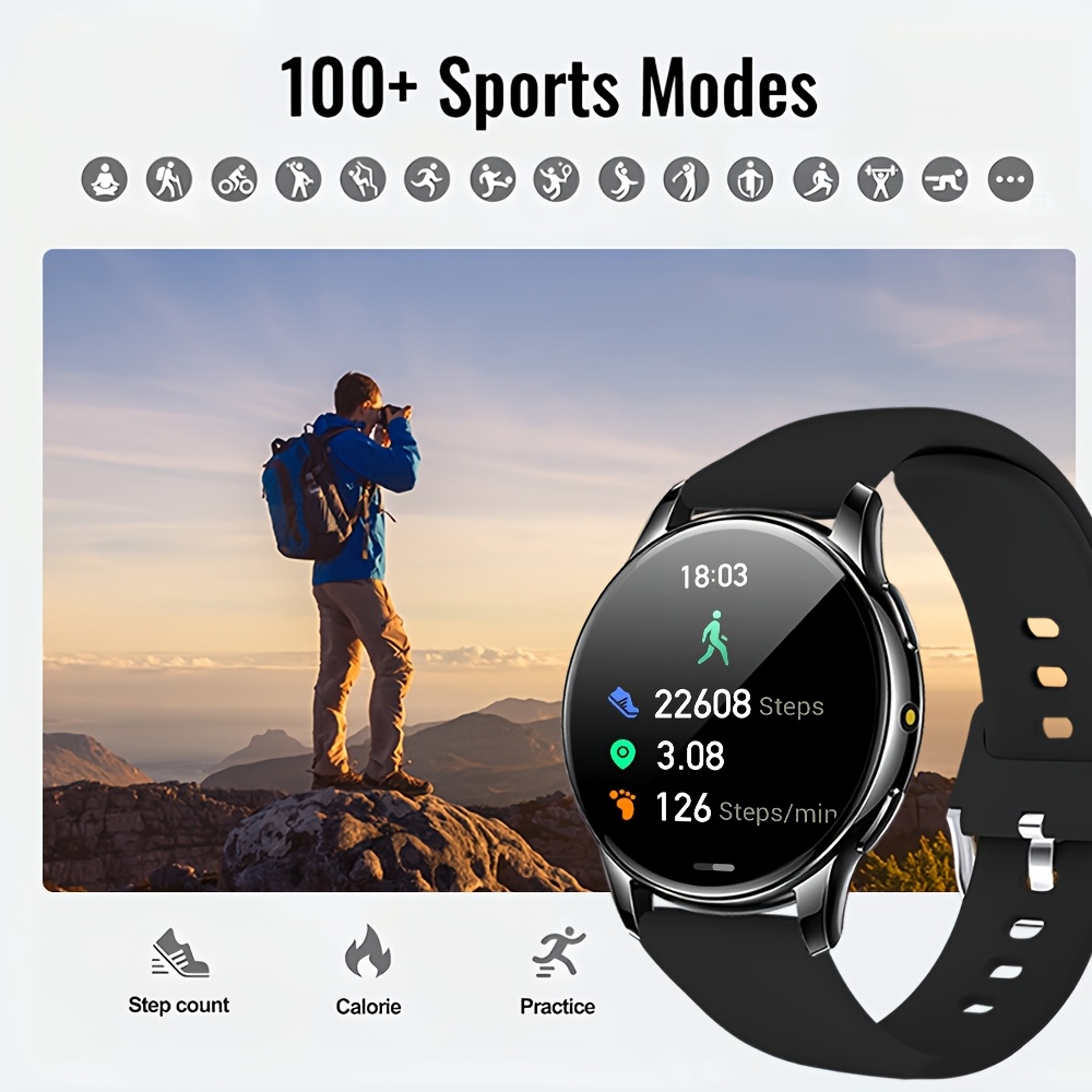 Smartwatch with Wireless Calling and Touchscreen