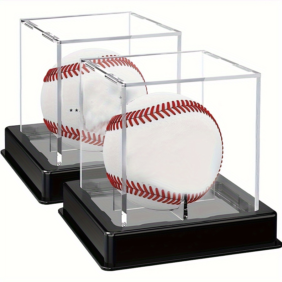 1pc Baseball Storage Box Transparent High-end Baseball Storage Display Collection Commemorative Box Without Ball