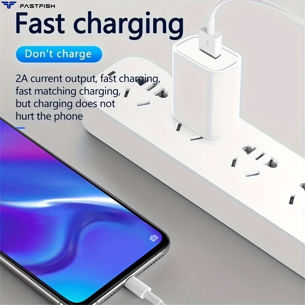 5v 2a usb wall charger charging micro Temu