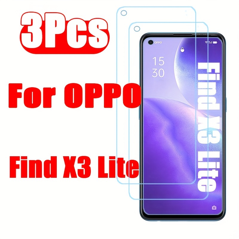 

3pcs For Oppo X3 Tempered Film