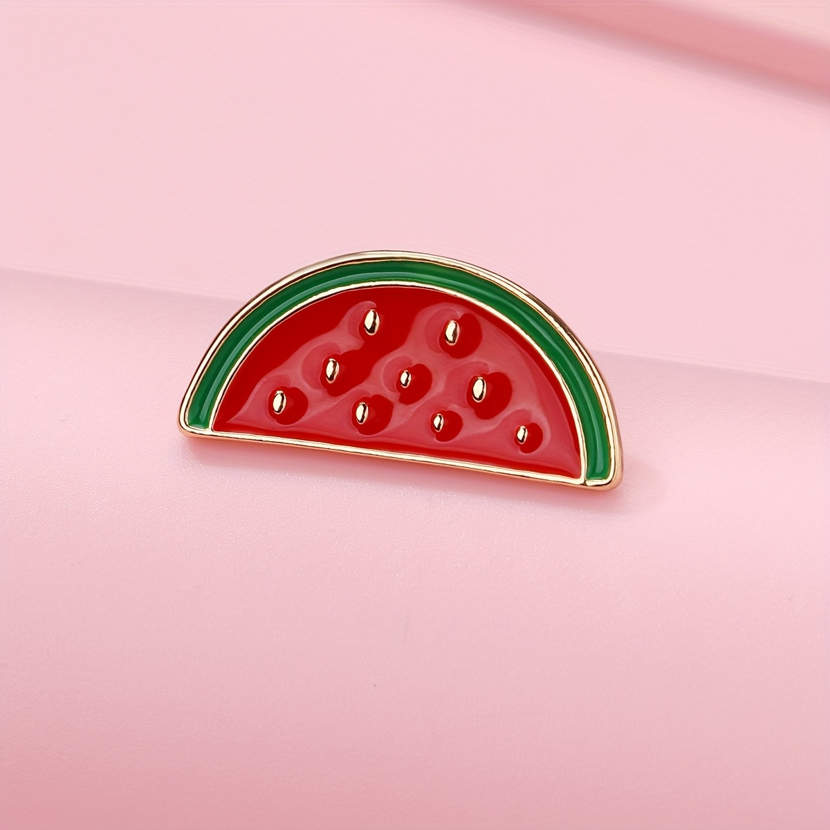 TEMU 1 Broche de aleación de con forma de rebanada, con colores brillantes y un diseño lindo, que decoración y diversión. Se puede usar para
