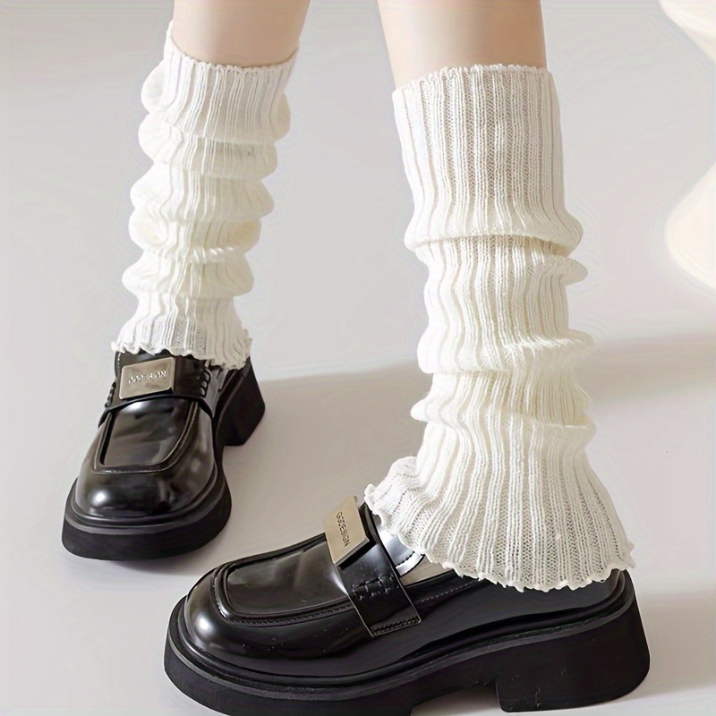 calcetines blancos (otk) volante elástico en Temu Uruguay