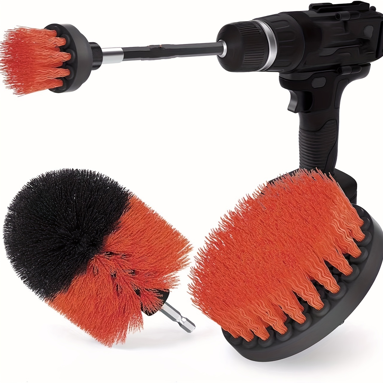 Set Spazzole Per Pulizia Giunti - Per Piastrelle, Cucina, Bagno, Con Raschietto, Pulizia Profonda - Foto 8