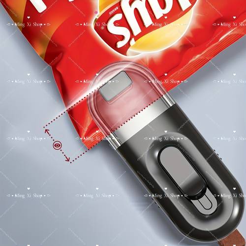 portable bag sealer 2 in 1 mini bag sealer cutter compact portable heat vacuum sealer for plastic bags ideal for food storage snacks black kitchen essential