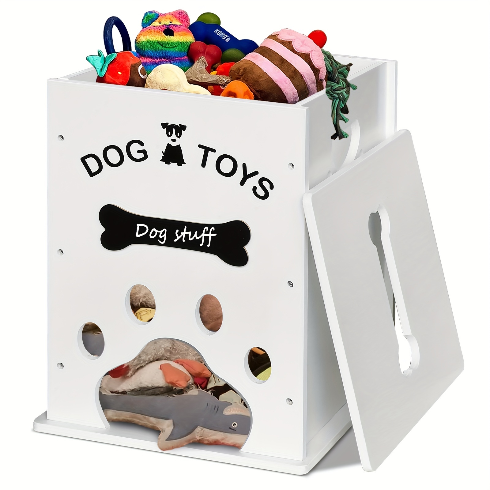 

Dog Toy , , Wood Dog Organizer , Dog Toy , Dog Box, Toy For Pet Leashes, , Treat