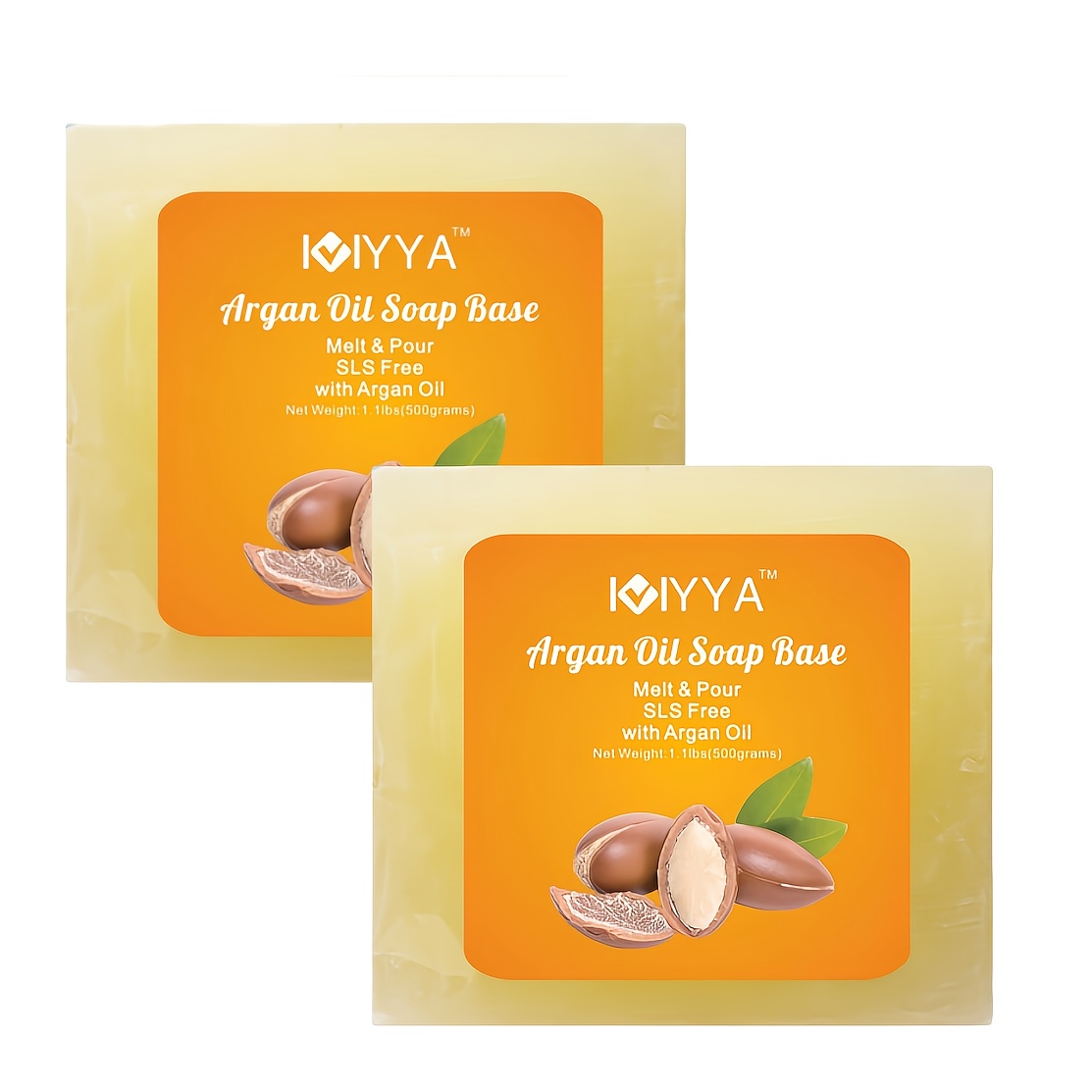 Image of 1.1 Lb/2.2 Lbs Argan Oil Hydrating Melt And Pour Soap Base, Glycerin Soap Crafting Materials, Gifts