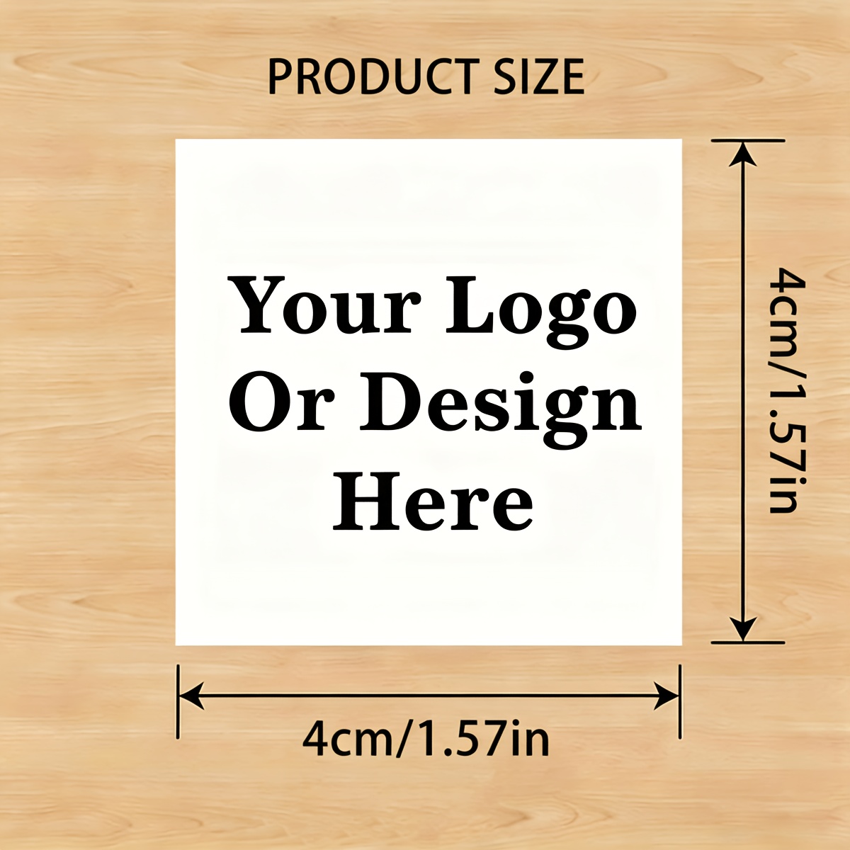 TEMU Custom 48pcs Square Stickers, Customizable With Patterns/logos/text. Suitable For : Product Packaging, Gift Tags, Party Decorations, Graduation