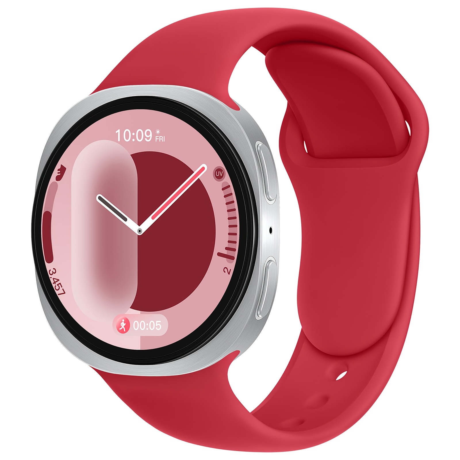 TEMU Correas Deportivas Compatibles con Samsung Galaxy Watch 9 8, Banda de 40 mm 44 mm / Banda para Galaxy Watch 8 Classic de 46 mm, Correa de
