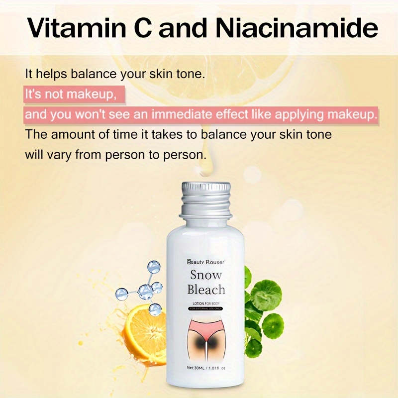 30g contains nicotinamide vitamin c centella body lotion improves the appearance of dull skin on underarms buttocks and inner thighs moisturizing skin care body cream with plant squalane details 2