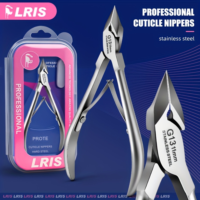 Image of Professional Stainless Steel Nail Clipper, Multi-functional Cuticle For Thick Nails, Ingrown Toenails, Suitable For Men, Women, And The Elderly, With 11mm Blade Length For Cutting Nails And Cuticles