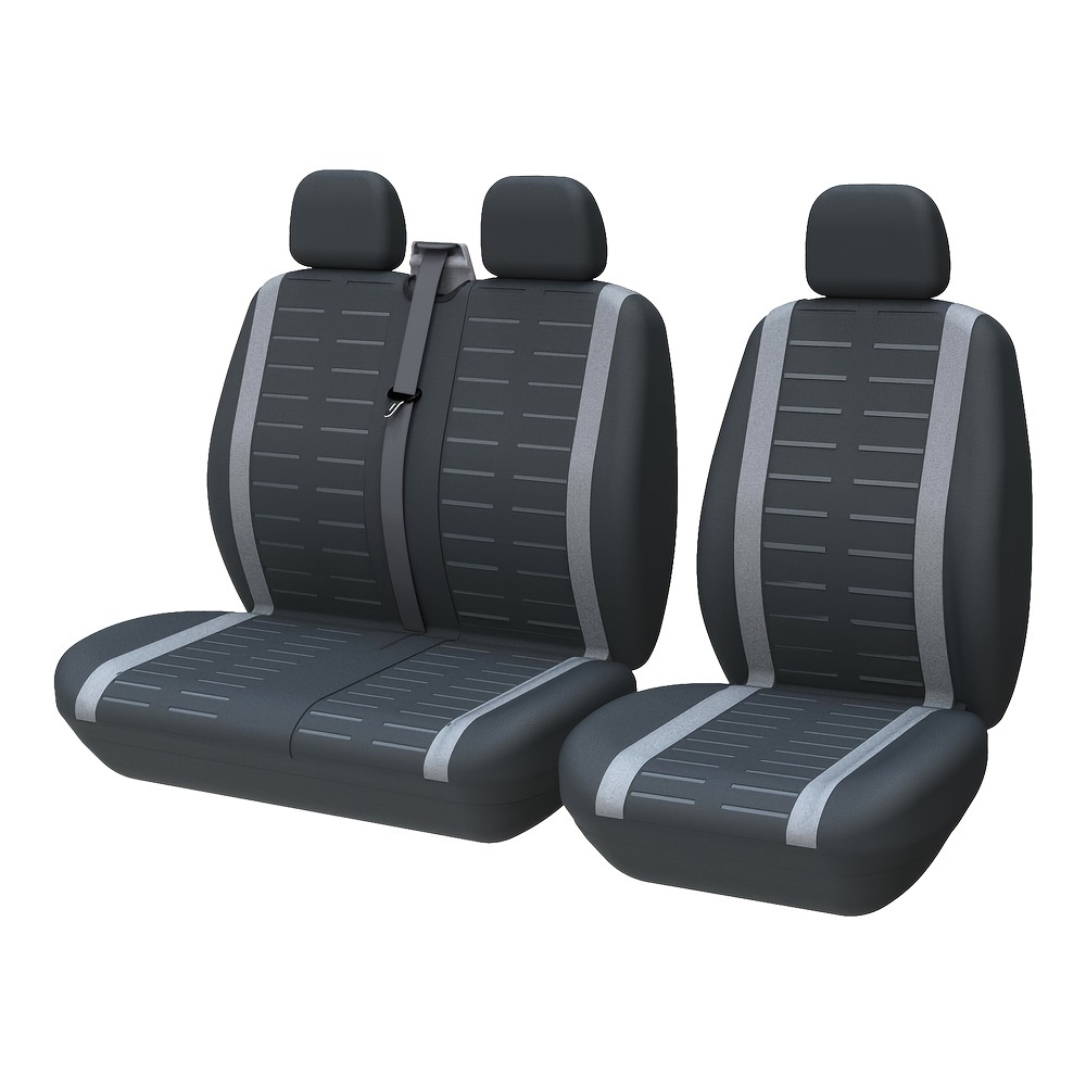 

1+2 Seat Covers For , For Ford Van, , For Renault, For , - Polyester Foam