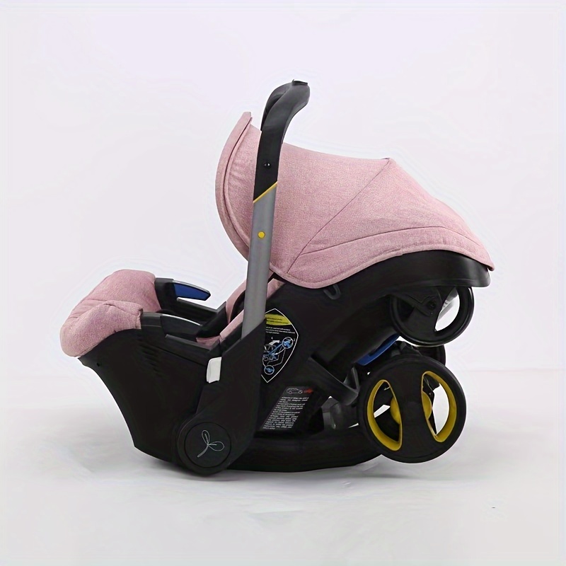 4 in 1 baby stroller adjustable pushchair with canopy compact foldable infant carriage 39 inch height 23 6 inch depth 17 3 inch width comfortable pram for travel and outdoor use details 4