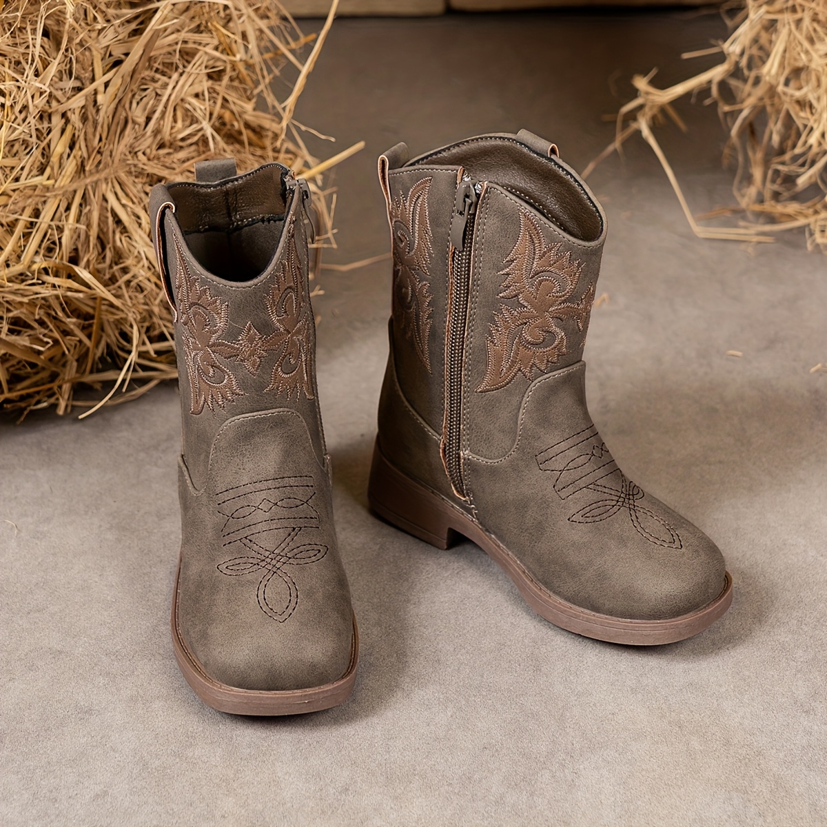 cowboy boots kids sold on Temu Canada